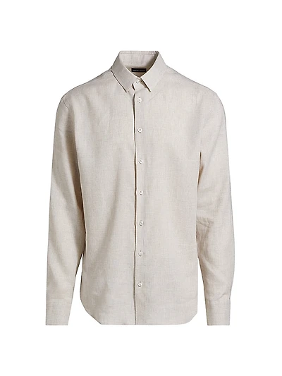 Solid Linen Classic Shirt