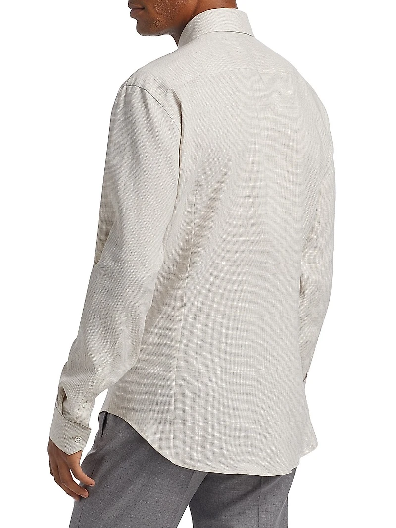 Solid Linen Classic Shirt
