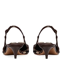 VLogo Signature Slingback Pumps 40MM