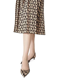 VLogo Signature Slingback Pumps 40MM