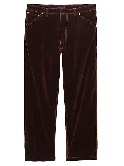 Velvet Denim Trousers