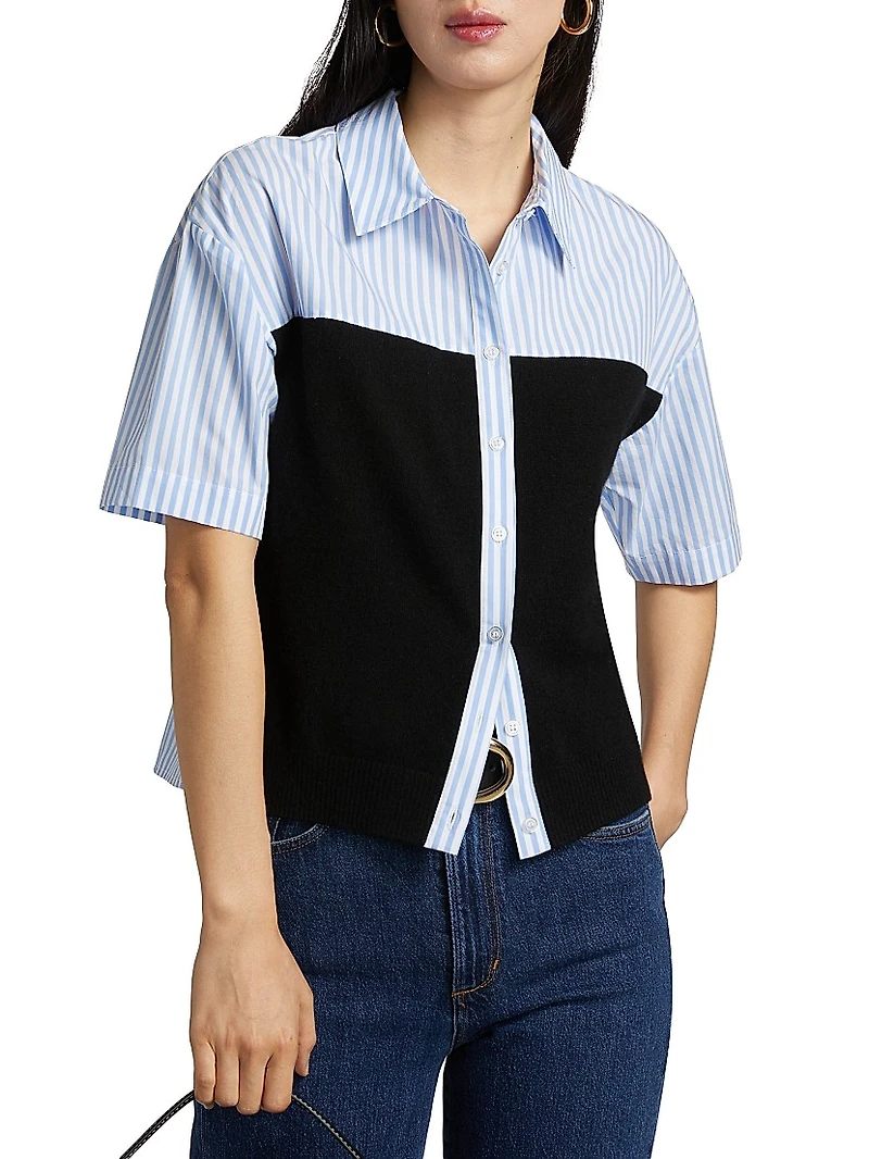 Mixed Media Shirt