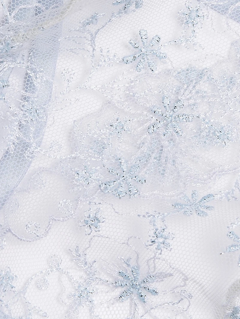 Mathilde Embroidered Soft Triangle Bra