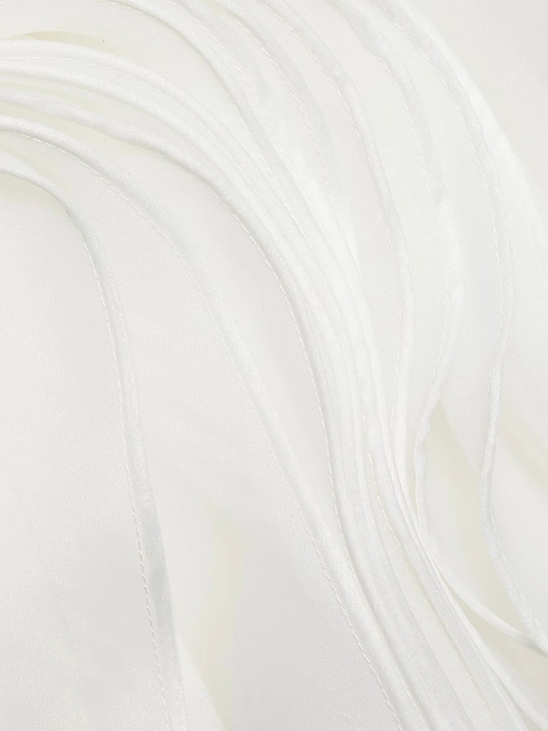 Wigbeth Pleated Off-the-Shoulder Top
