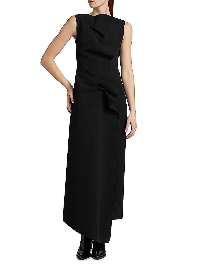 Normanhill Sculpted Maxi-Dress