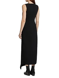Normanhill Sculpted Maxi-Dress
