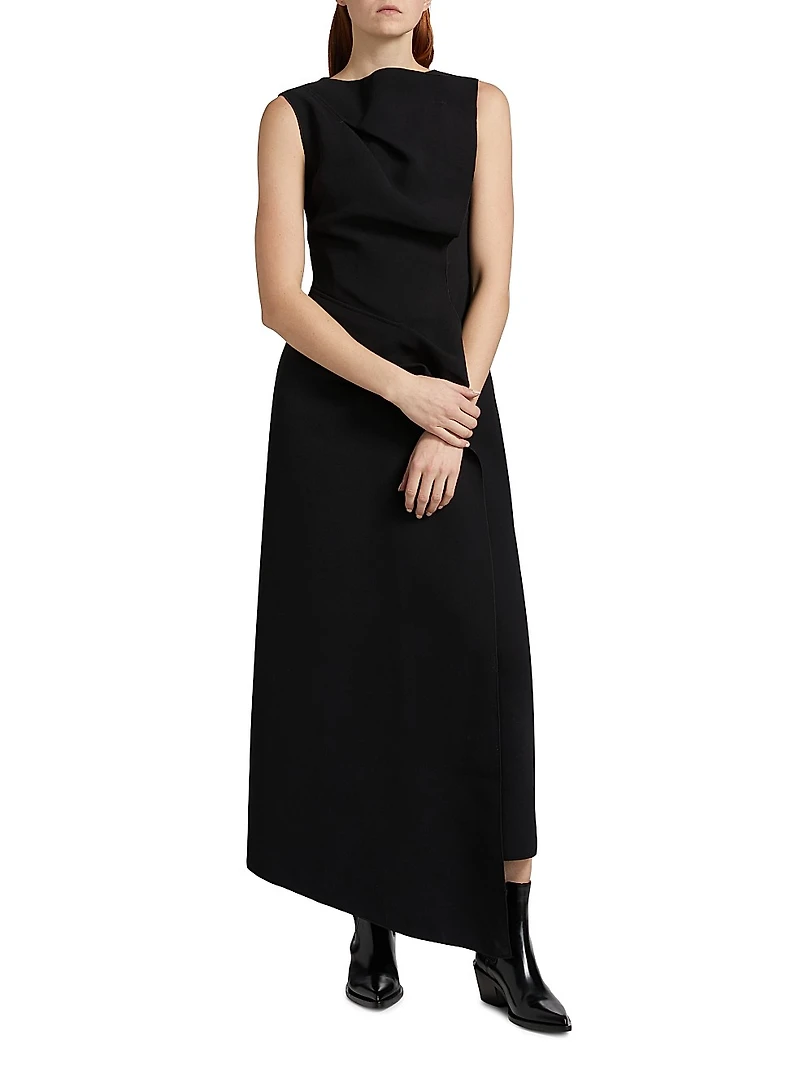 Normanhill Sculpted Maxi-Dress