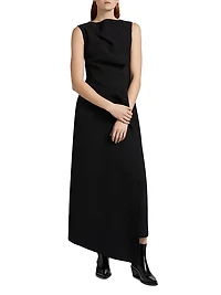 Normanhill Sculpted Maxi-Dress