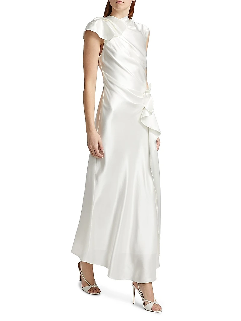 Ramshaw Drape Maxi Dress