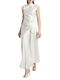 Ramshaw Drape Maxi Dress