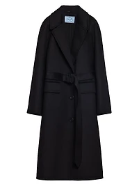 Single-Breasted Cashgora Coat