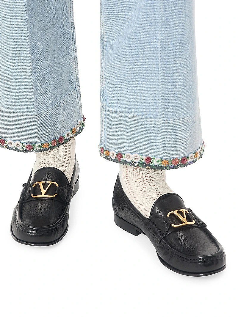 VLogo Signature Buffalo Loafers 20MM