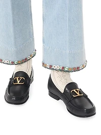 VLogo Signature Buffalo Loafers 20MM