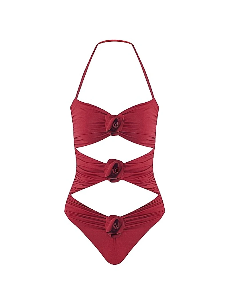 Lantana Cut-Out One-Piece Swimsuit