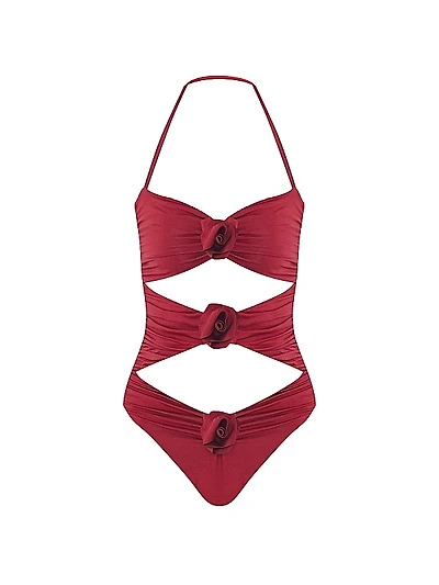 Lantana Cut-Out One-Piece Swimsuit