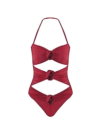 Lantana Cut-Out One-Piece Swimsuit