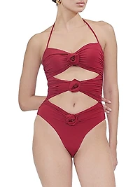 Lantana Cut-Out One-Piece Swimsuit