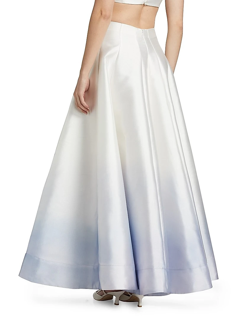 Cragiburne Ombré A-Line Maxi Skirt