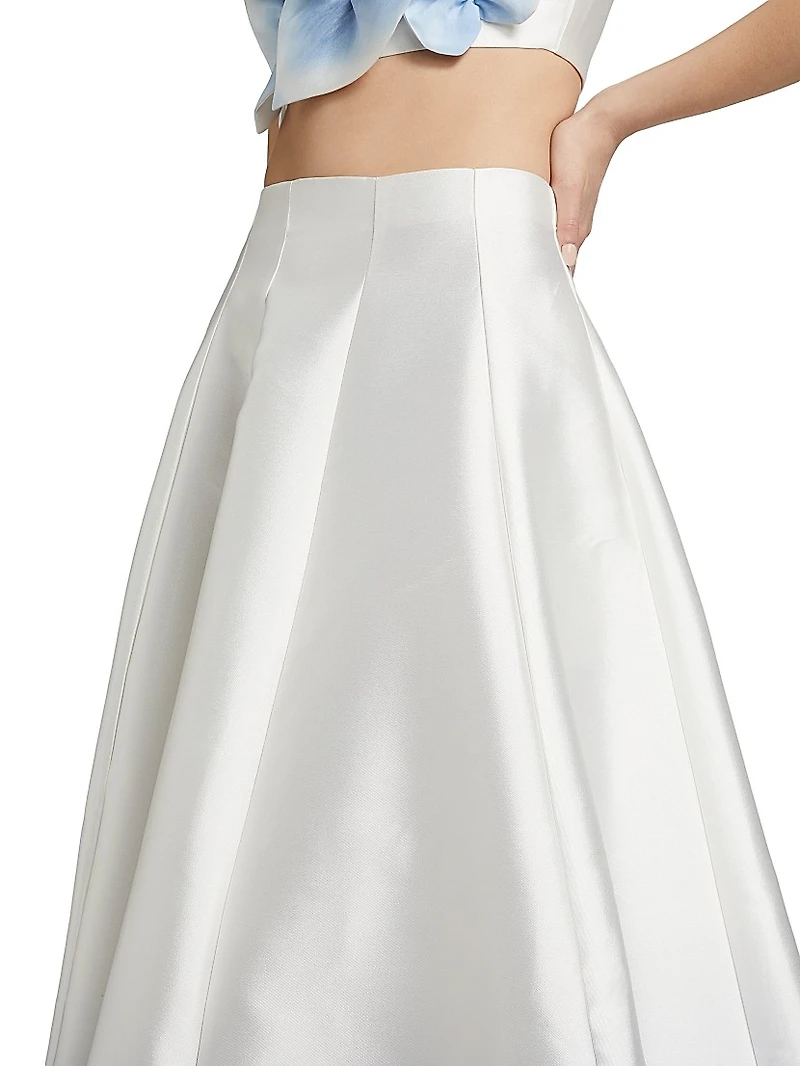Cragiburne Ombré A-Line Maxi Skirt