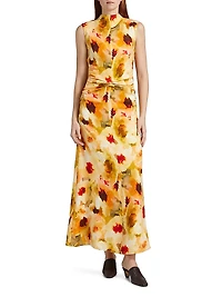 Redhill Floral Sleeveless Maxi Dress