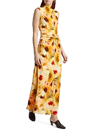 Redhill Floral Sleeveless Maxi Dress