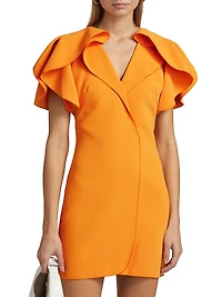Normanhill Puff-Sleeve Minidress