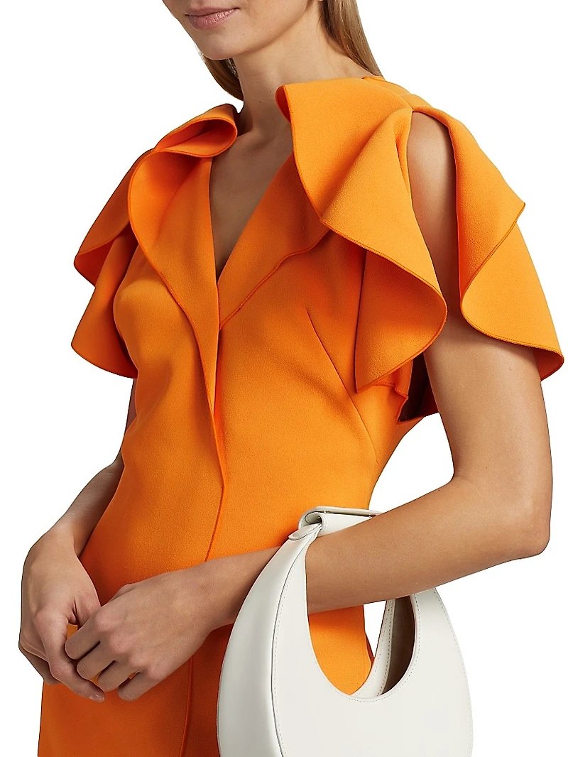 Normanhill Puff-Sleeve Minidress