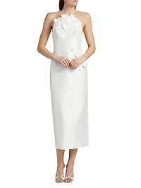 Bilston Cotton-Blend Midi-Dress