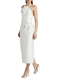 Bilston Cotton-Blend Midi-Dress