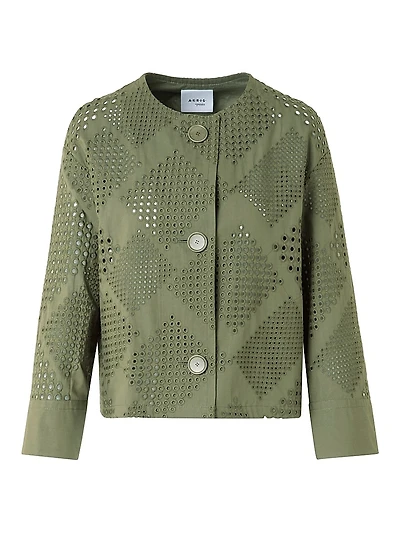 Diamond Eyelet Jacket