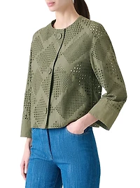 Diamond Eyelet Jacket