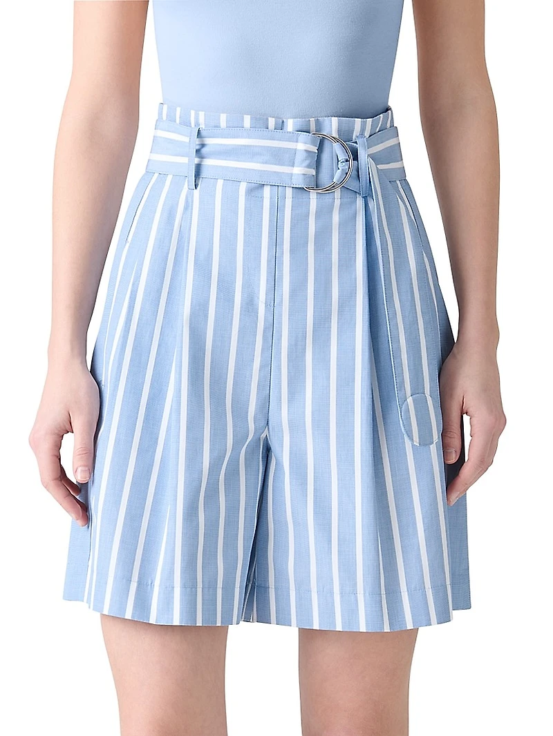 Fiorellina Bermuda Striped Shorts