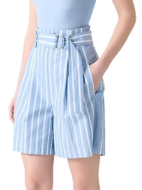 Fiorellina Bermuda Striped Shorts