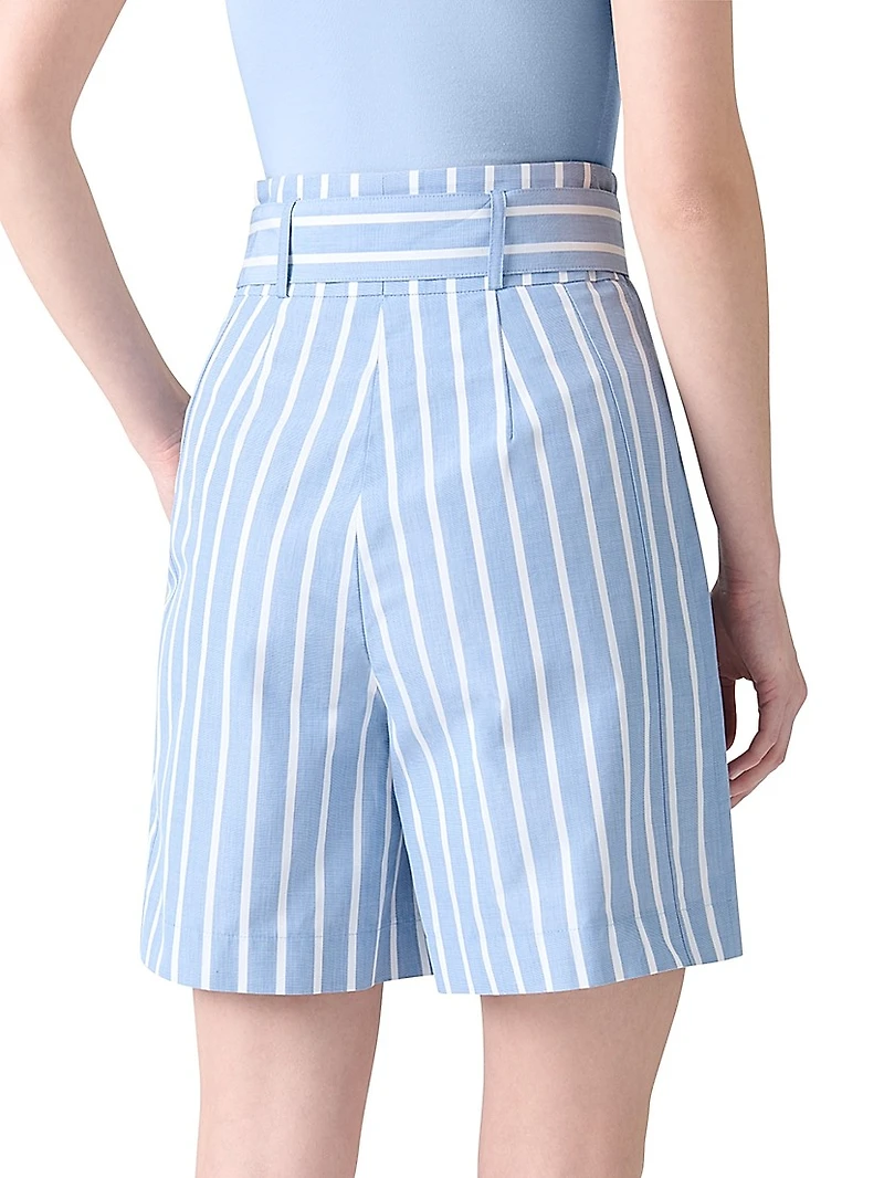 Fiorellina Bermuda Striped Shorts