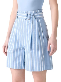 Fiorellina Bermuda Striped Shorts