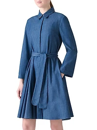 Denim Mini Shirtdress