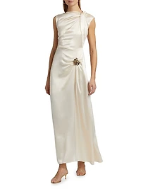 Redman Drape Maxi Dress