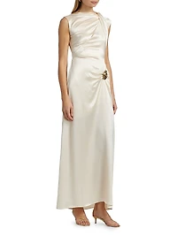 Redman Drape Maxi Dress