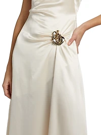 Redman Drape Maxi Dress