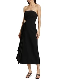 Whitnell Bandeau Midi-Dress