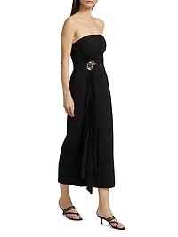 Whitnell Bandeau Midi-Dress