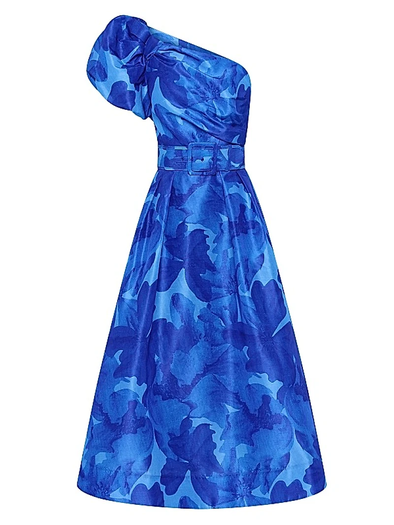 Azula One-Shoulder Midi-Dress