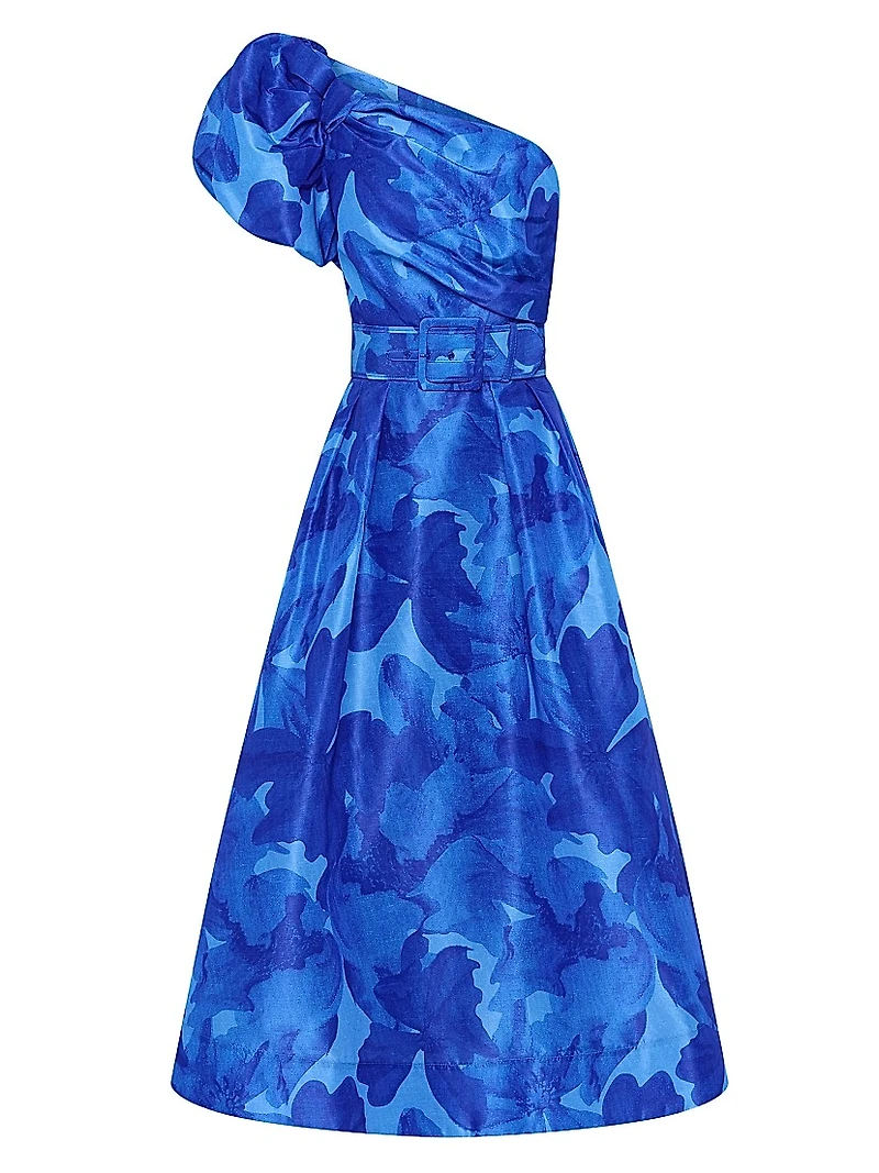 Azula One-Shoulder Midi-Dress