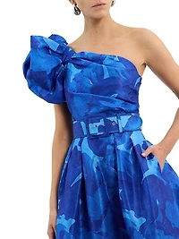 Azula One-Shoulder Midi-Dress