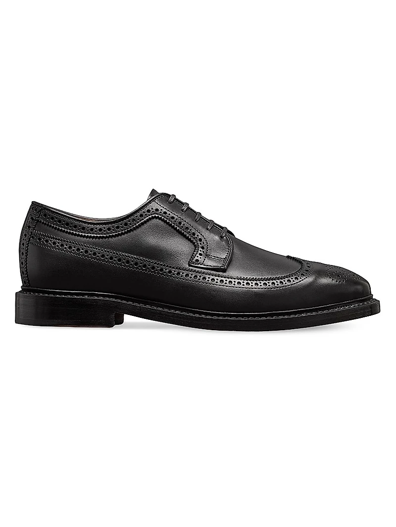 Mason Brogue-Detail Leather Derbys