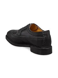 Mason Brogue-Detail Leather Derbys