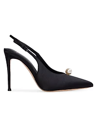 Reina 100MM Slingback Pumps