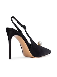Reina 100MM Slingback Pumps