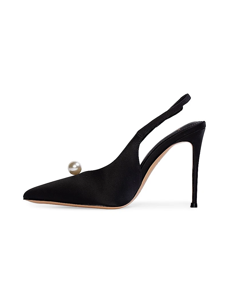 Reina 100MM Slingback Pumps