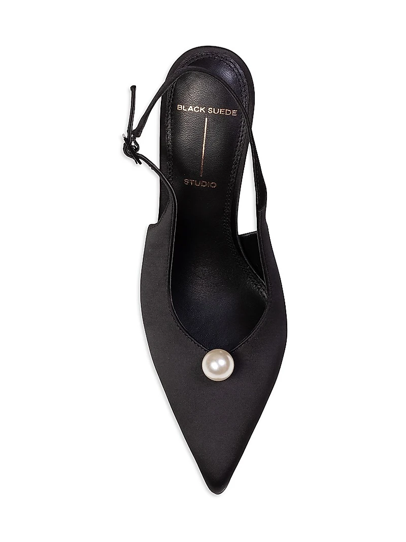 Reina 100MM Slingback Pumps